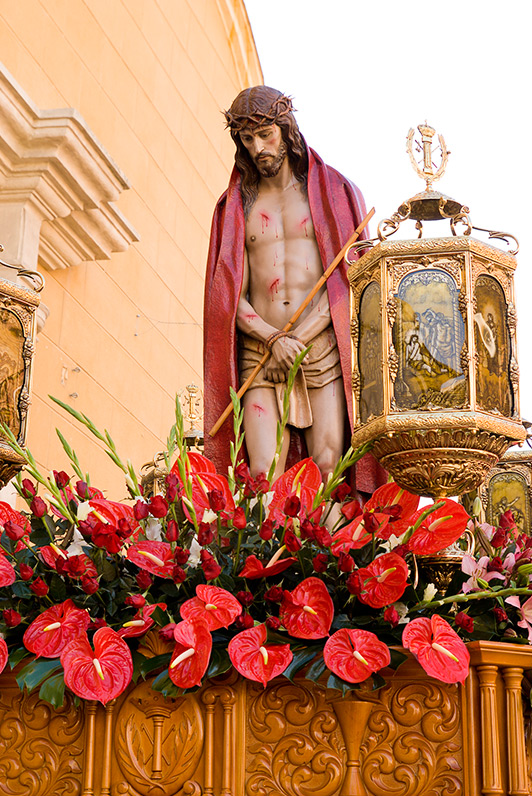 Imagen del Ecce Homo de la Cofradía de la Preciosísima Sangre de Nuestro Señor Jesucristo de Bullas