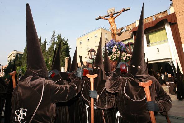 Cristo de la Fe, titular de la Cofradía de la Fe de Murcia