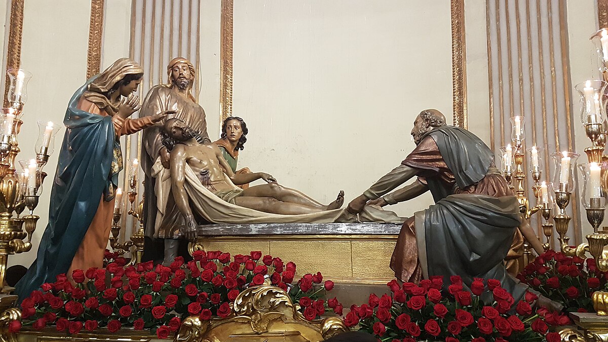 Paso del Santo Sepulcro, titular de la cofradía del Santo Sepulcro de Murcia